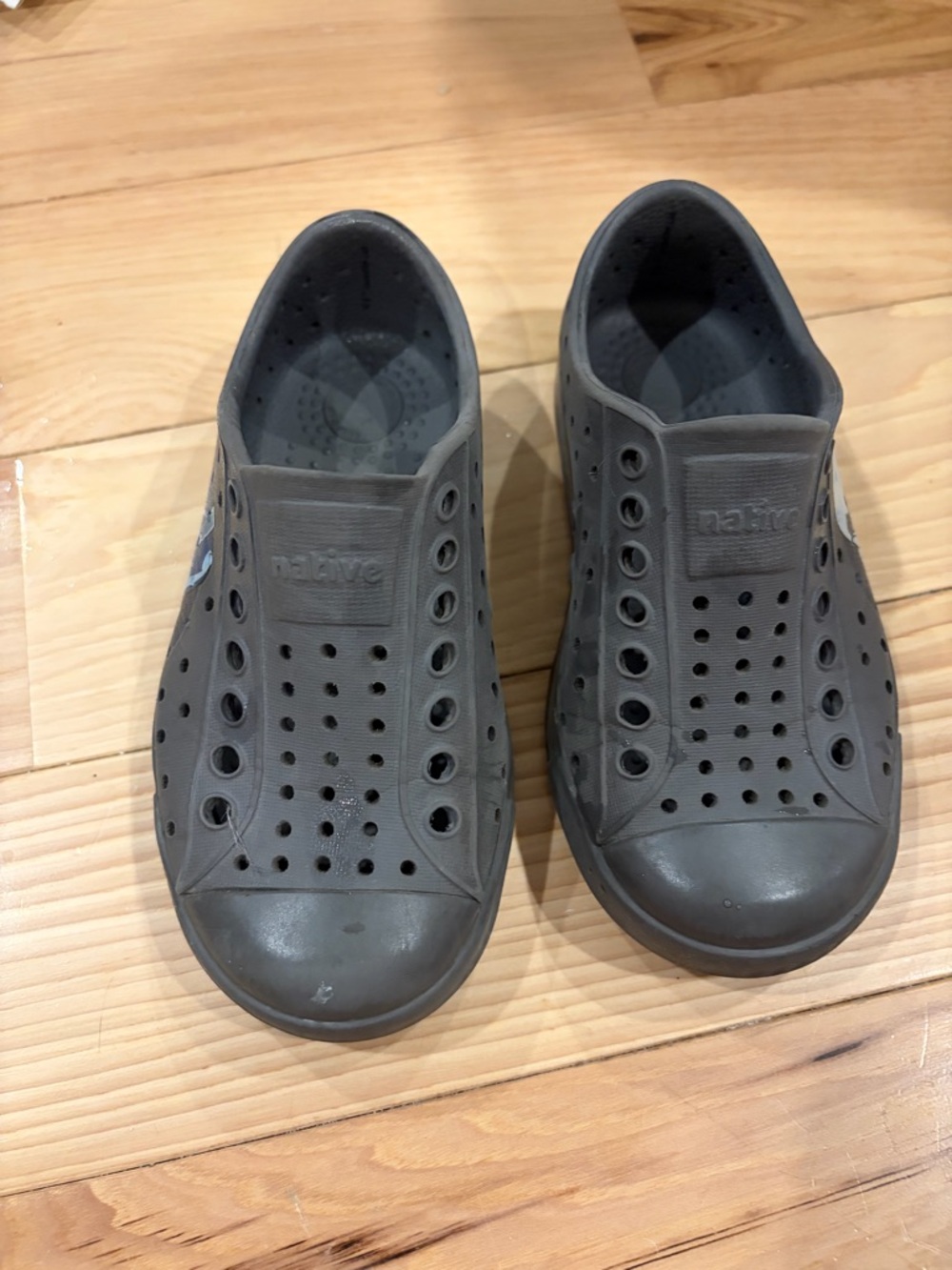 Native Star Wars Slip-On Jefferson Shoes — Gray